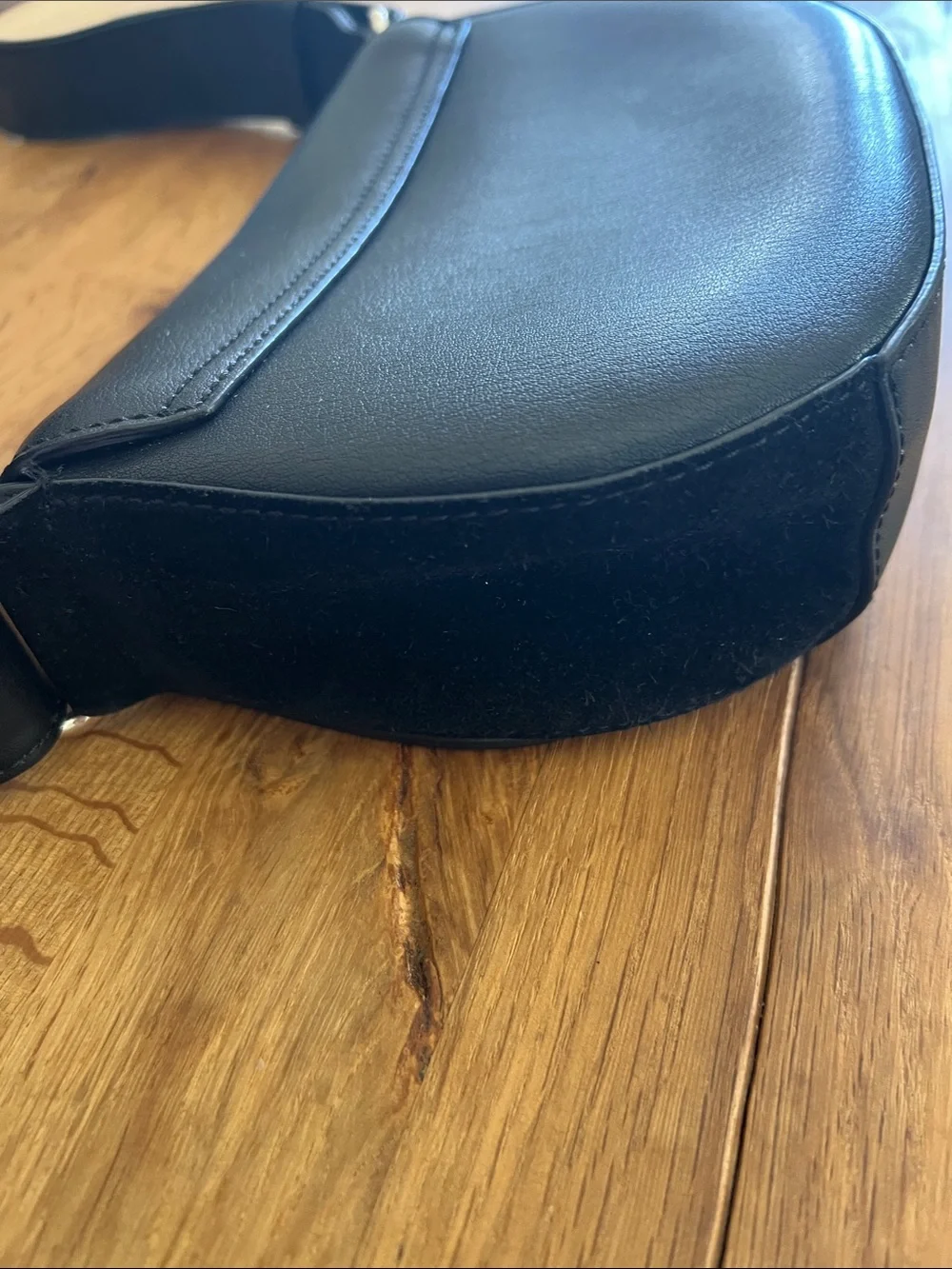 Ted Baker Leather and Suede Saddle bag